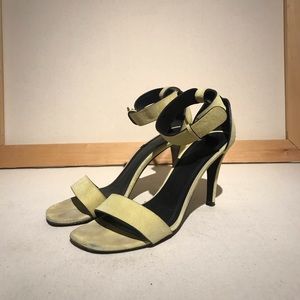 Celine lemoncello suede sandals. Size 37